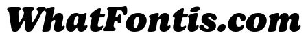 Bogart Trial Extrabold Italic