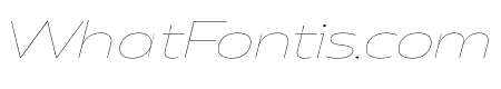 Asgard Trial Wide Thin Italic