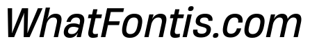 HeadingNow Trial 64 Regular Italic