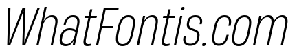 HeadingNow Trial 52 Light Italic