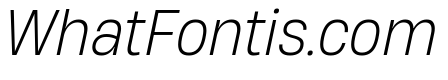 HeadingNow Trial 62 Light Italic