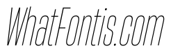 HeadingNow Trial 21 Thin Italic