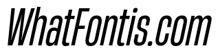 HeadingNow Trial 34 Regular Italic