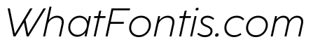 CocoSharp Trial Light Italic
