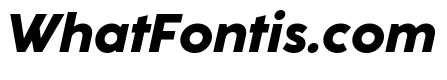 CocoSharp Trial Extrabold Italic