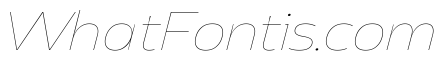 Asgard Trial Fit Thin Italic