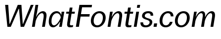 Boring Sans A Trial Italic