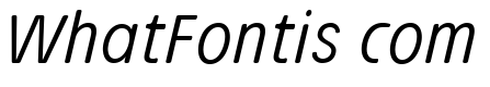 Josefa Rounded Reduced Light Italic