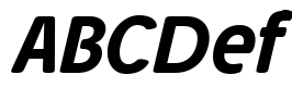 Josefa Rounded Reduced Medium Italic