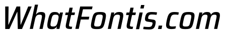 Saira SemiCondensed Medium Italic