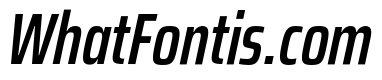 Saira ExtraCondensed SemiBold Italic