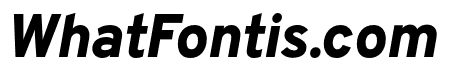 Overpass Heavy Italic