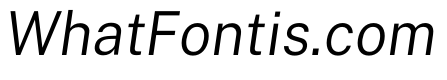 Public Sans Light Italic