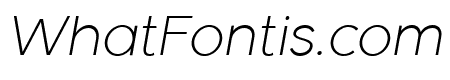 Meticula Extra Light Italic