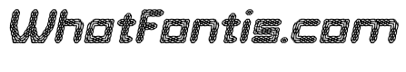 Robot Pattern Italic