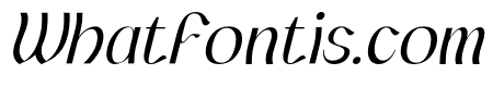 Gaslrile Italic
