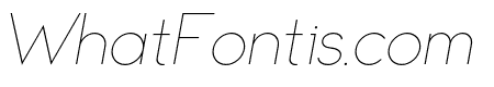 Kolka Thin Italic