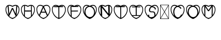 Heart Zig Zag Decorative