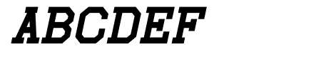 Sportfield Varsity Italic