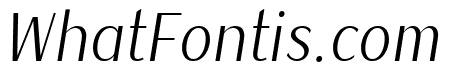 Magnisa Sans Medium Italic