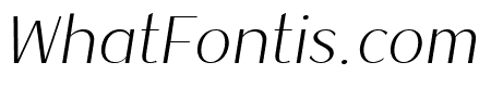 Magnisa Sans Expanded Italic