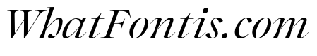 Joly Display Regular Italic