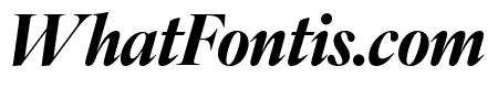 IvyOra Display Bold Italic