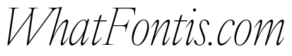 IvyOra Text Thin Italic