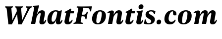 Dejanire Text ExtraBold Italic