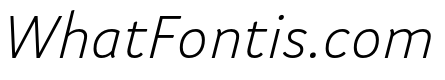 Kigelia N'ko Light Italic