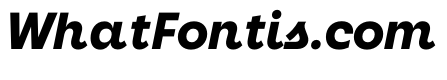 Neighbor Extrabold Italic