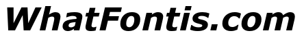 Verdana Pro Bold Italic