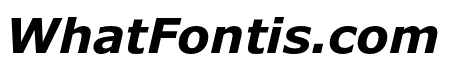 Verdana Pro Cond Bold Italic