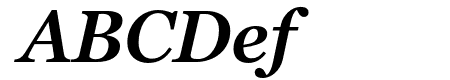 Georgia Pro Cond SemiBold Italic