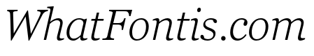 Georgia Pro Light Italic
