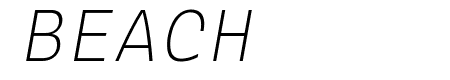 MonoLisa ThinItalic