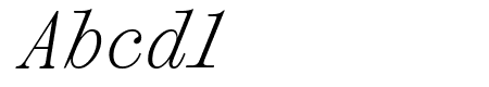 Panama Monospace Italic