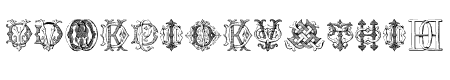 Monocracy Vintage Monograms D Regular