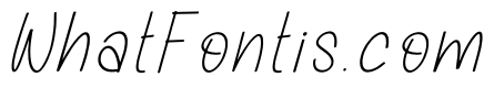 Ramone Childish Italic