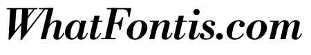 Libre Bodoni 600italic