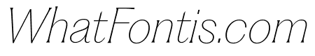 PPFragment GlareThinItalic