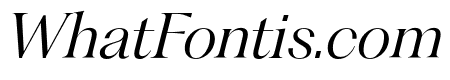 PPFragment SerifLightItalic