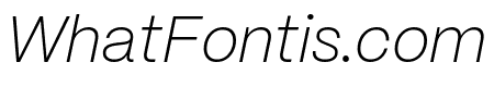 PPMori ExtralightItalic