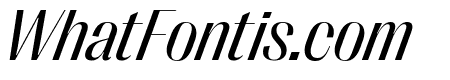 PPRightSans CompactRegularItalic