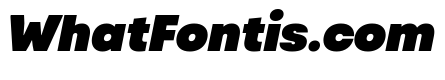 Code Next-Trial Black Italic
