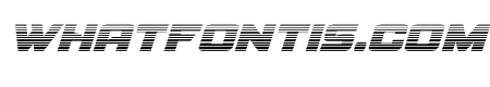Aircruiser Gradient Italic