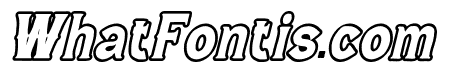 Wild Bandit Outline Italic