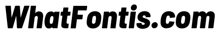 Barlow Semi Condensed ExtraBold Italic