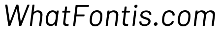 Barlow Italic