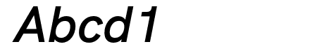 HK Grotesk SemiBold Italic